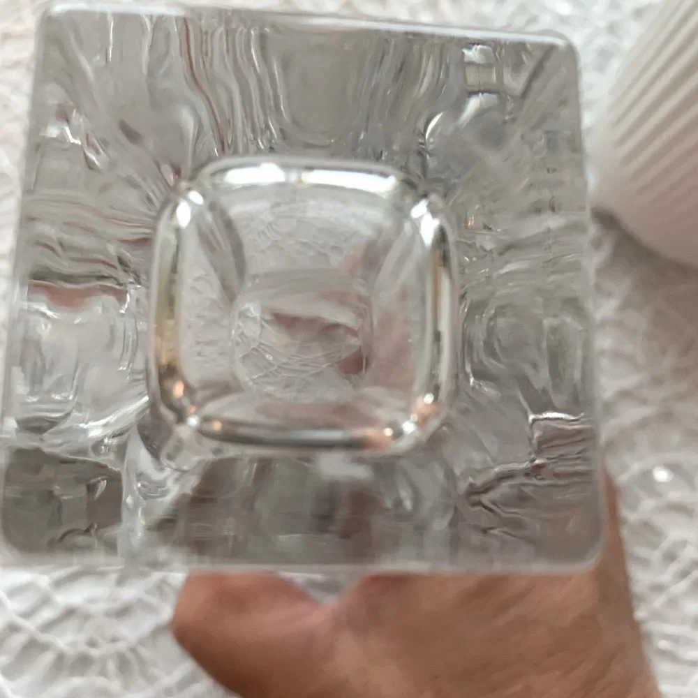 Mikasa Deco Style 24% Lead Crystal Bud Vase 6” high